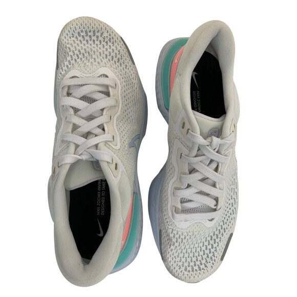 Nike size 8 ZoomX Invincible Run Flyknit Womens Running Shoes CT2229-102 GUC - Picture 11 of 11